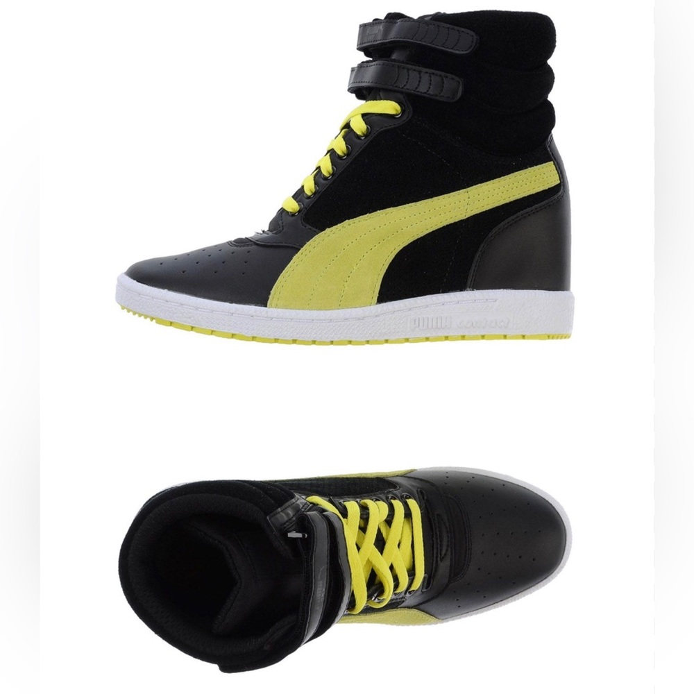 Puma - high top wedges size US 6.5